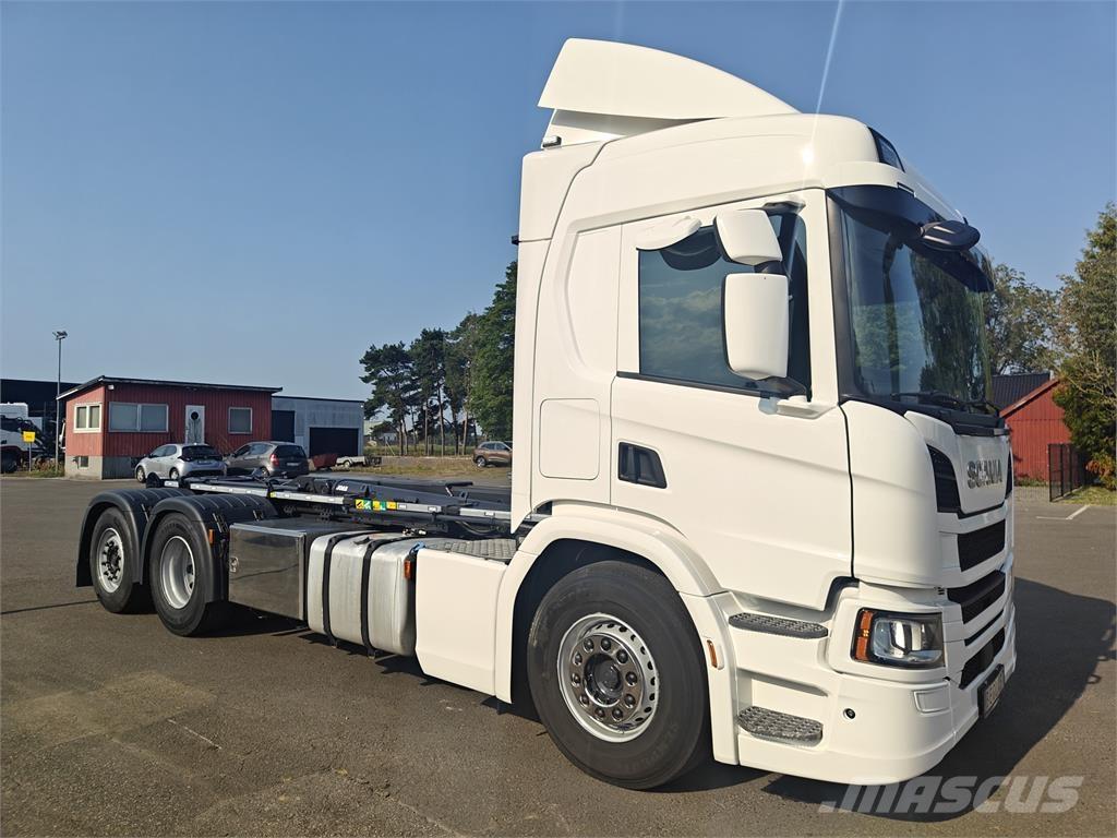 Scania P450 吊鉤式起重車