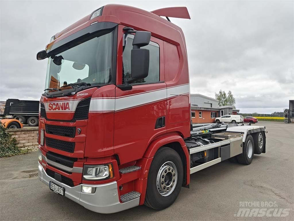 Scania R500 吊鉤式起重車