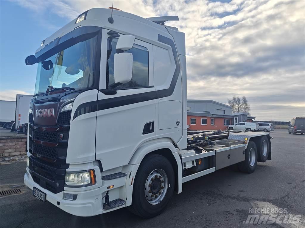Scania R580 吊鉤式起重車