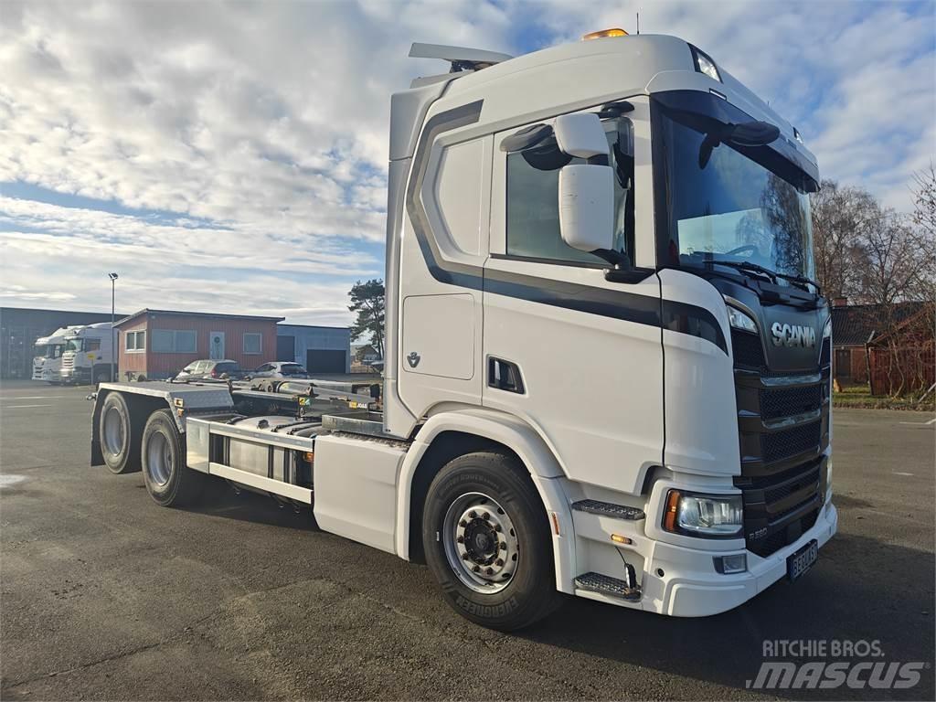Scania R580 吊鉤式起重車