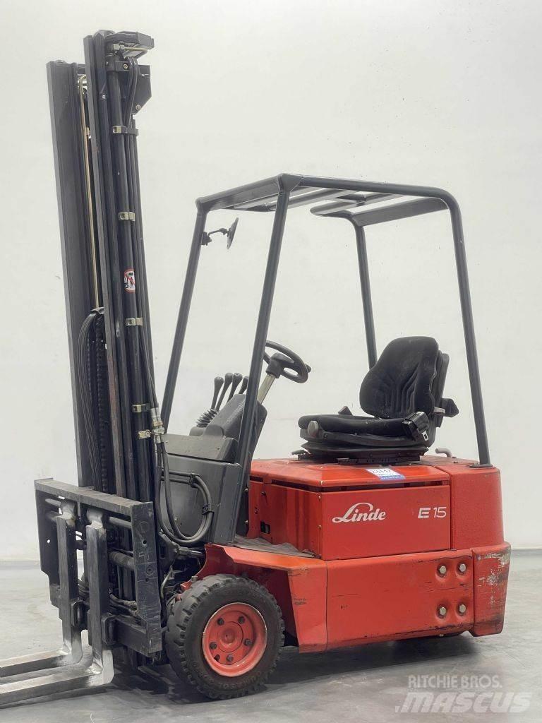 Linde E15Z-02-324 電動堆高機