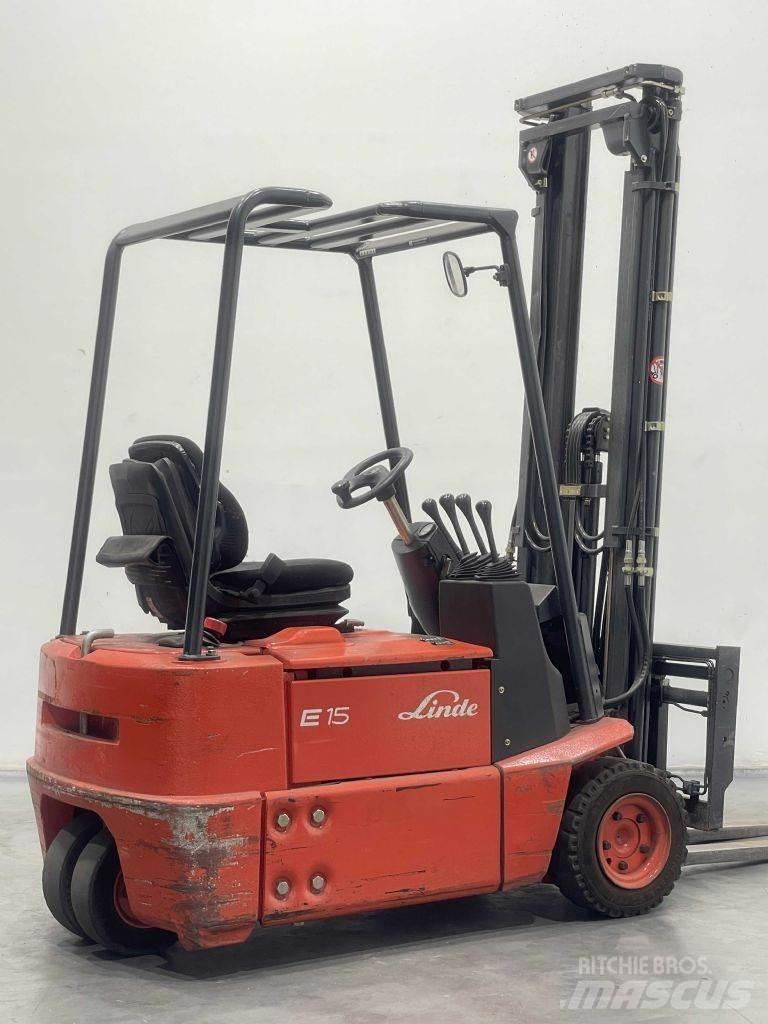 Linde E15Z-02-324 電動堆高機