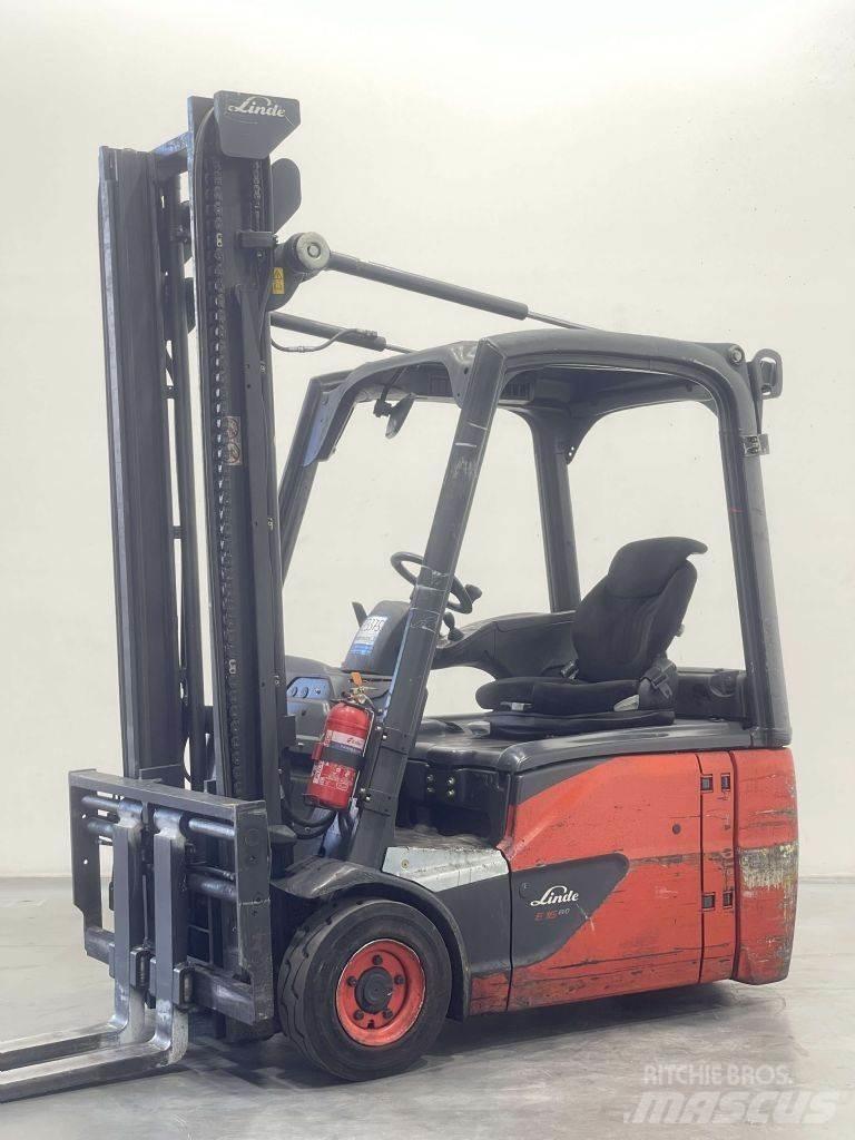 Linde E16-02-386 電動堆高機