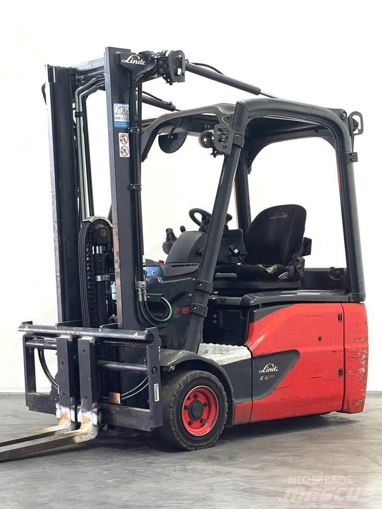 Linde E16-386-EVO 電動堆高機
