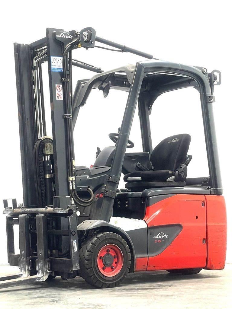 Linde E16C-386-EVO 電動堆高機