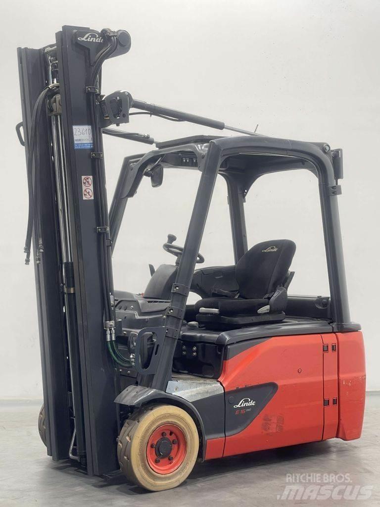 Linde E16L-02-386 電動堆高機