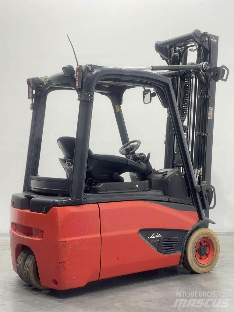Linde E16L-02-386 電動堆高機