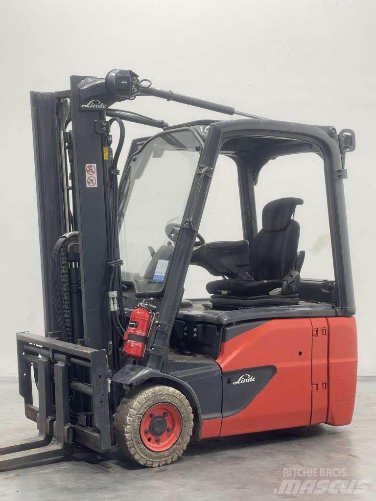 Linde E16L-02-386 電動堆高機