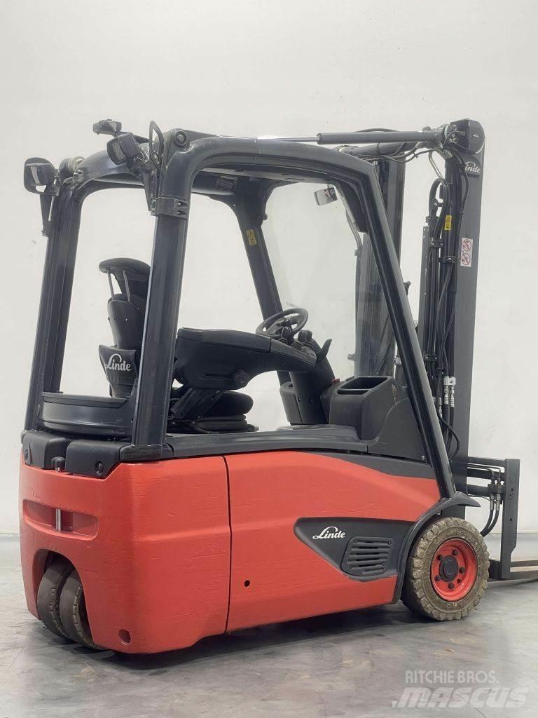 Linde E16L-02-386 電動堆高機
