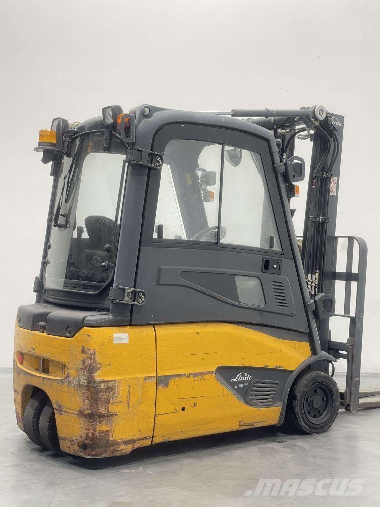 Linde E16L-02-386 電動堆高機