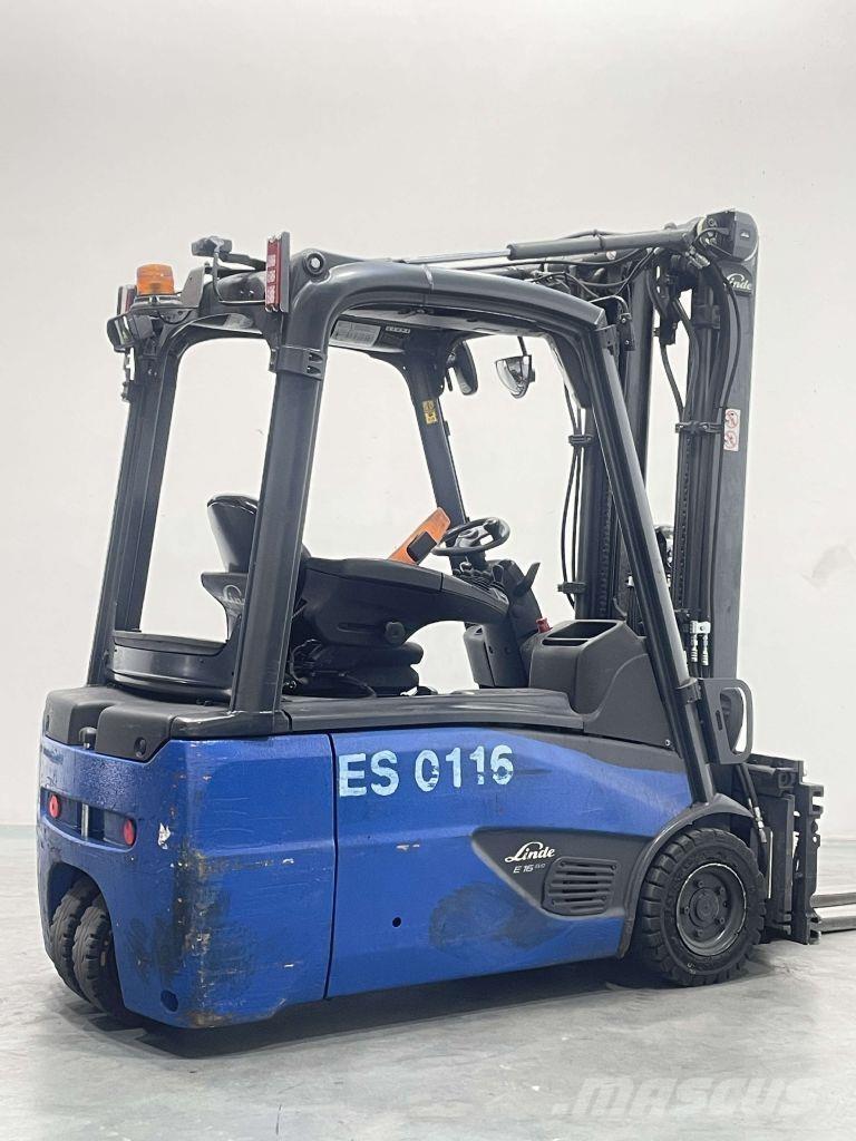 Linde E16L-02-386 電動堆高機