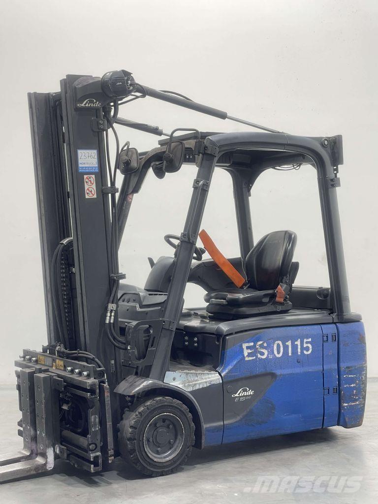 Linde E16L-02-386 電動堆高機