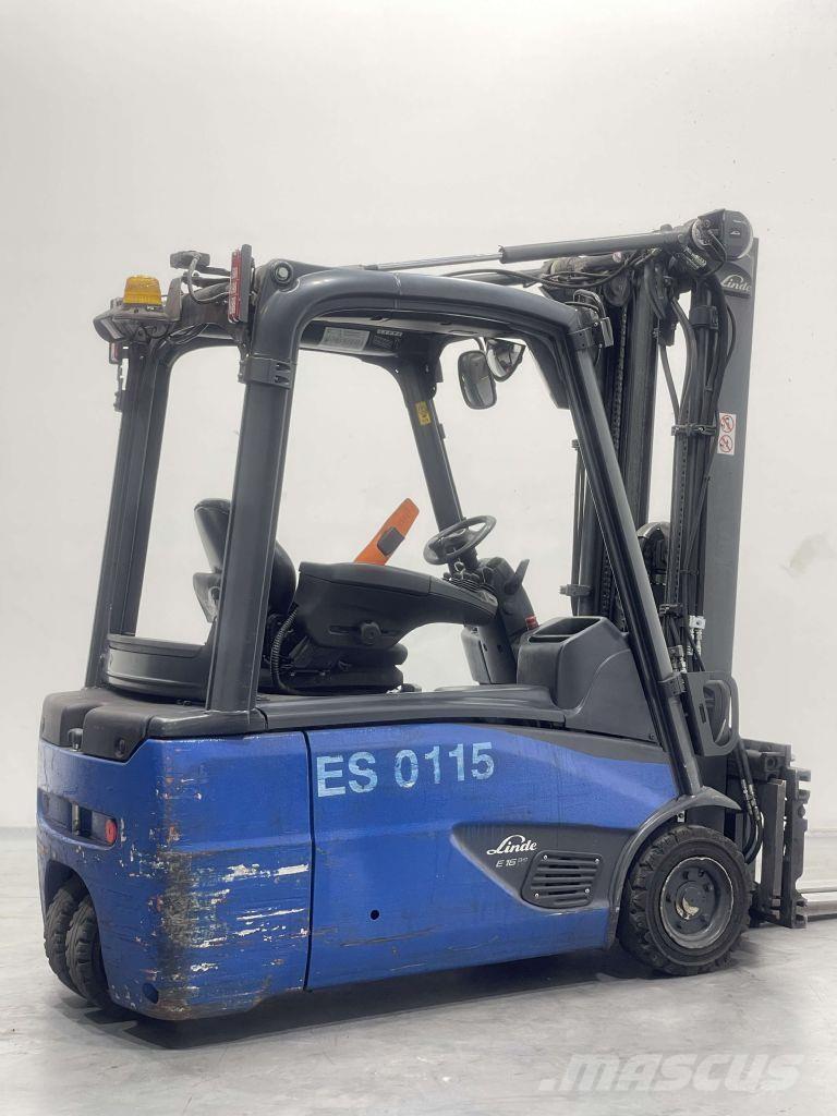 Linde E16L-02-386 電動堆高機