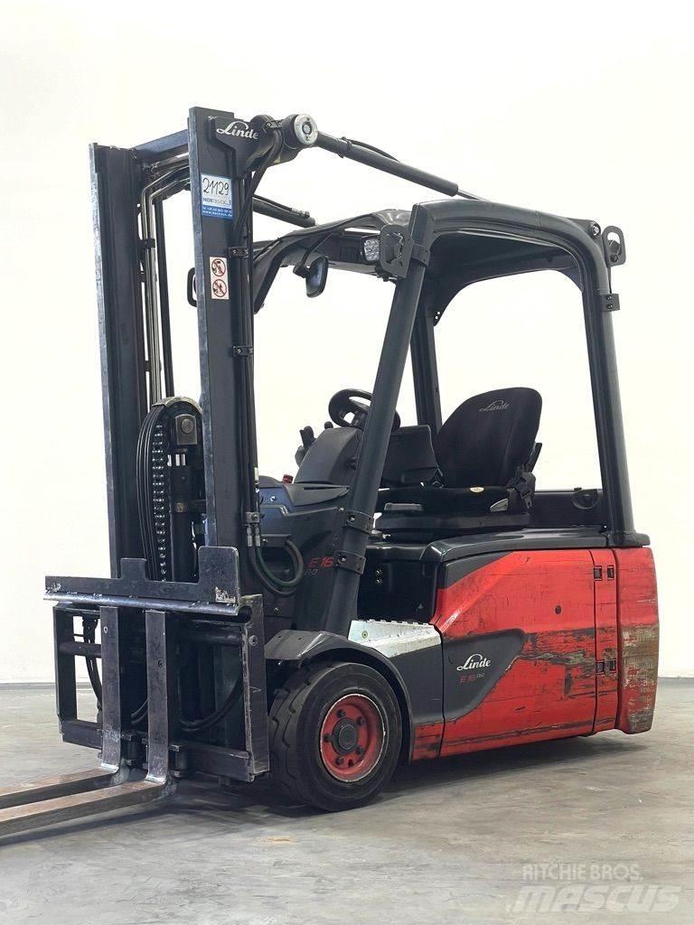 Linde E16L-386-EVO 電動堆高機