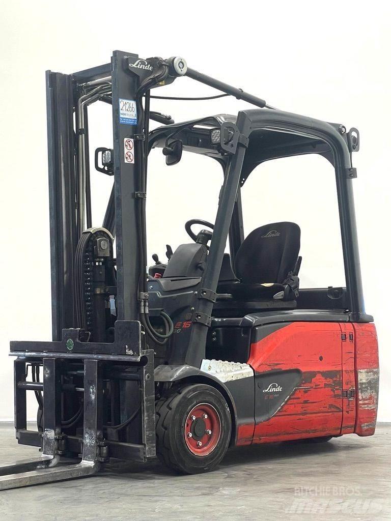 Linde E16L-386-EVO 電動堆高機
