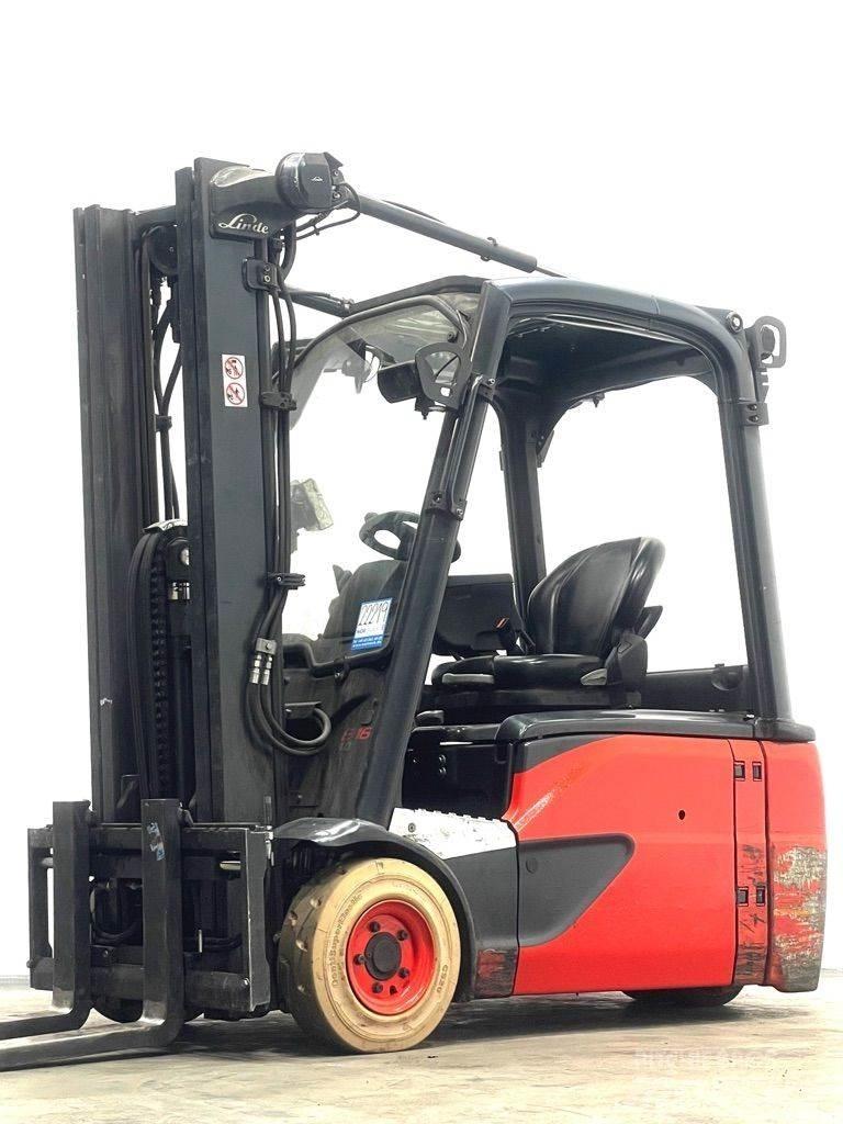 Linde E16L-386-EVO 電動堆高機