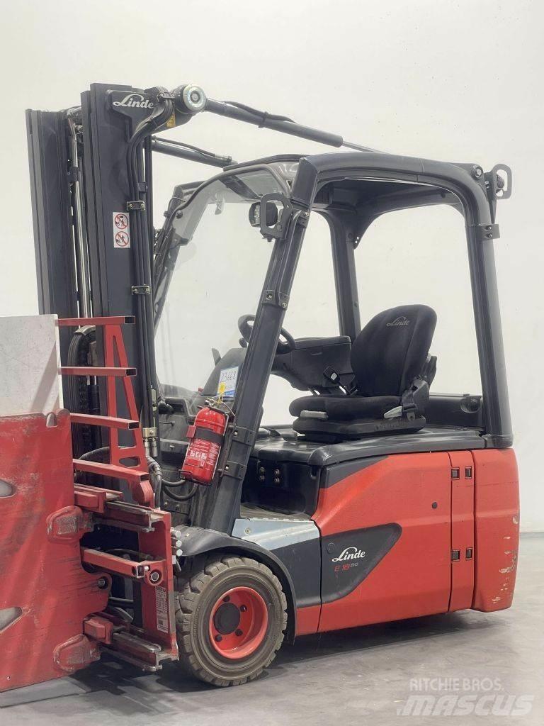 Linde E18-02-386 電動堆高機