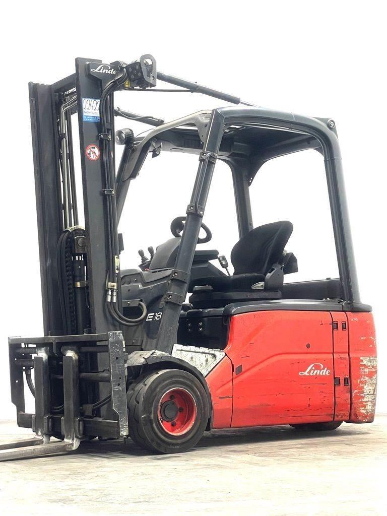 Linde E18L-386 電動堆高機