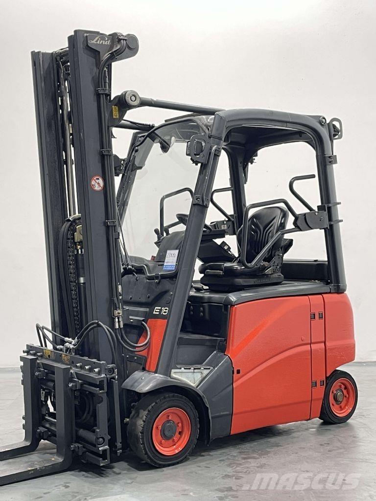 Linde E18PH-01-386 電動堆高機