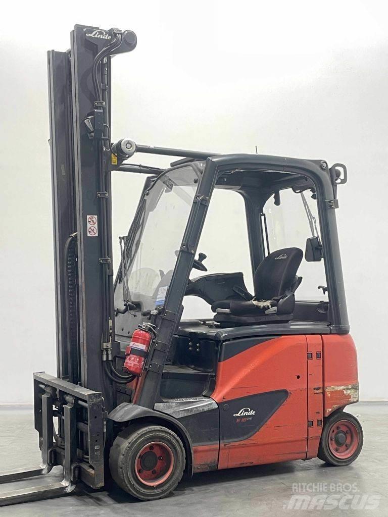 Linde E18PH-386 電動堆高機