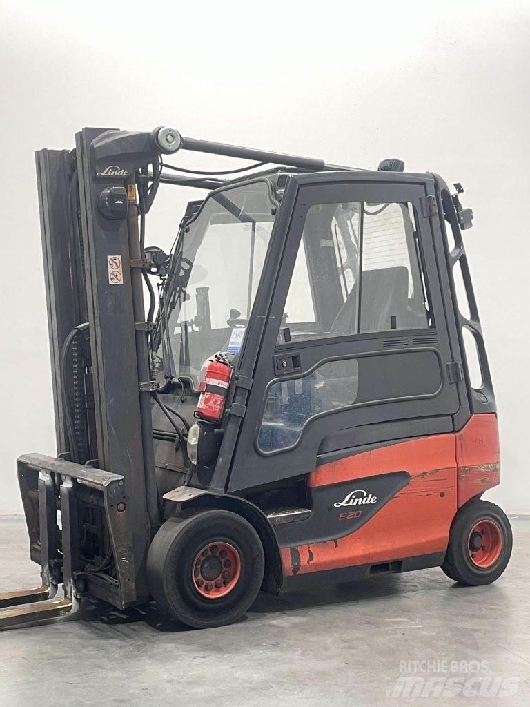 Linde E20-01-387 電動堆高機