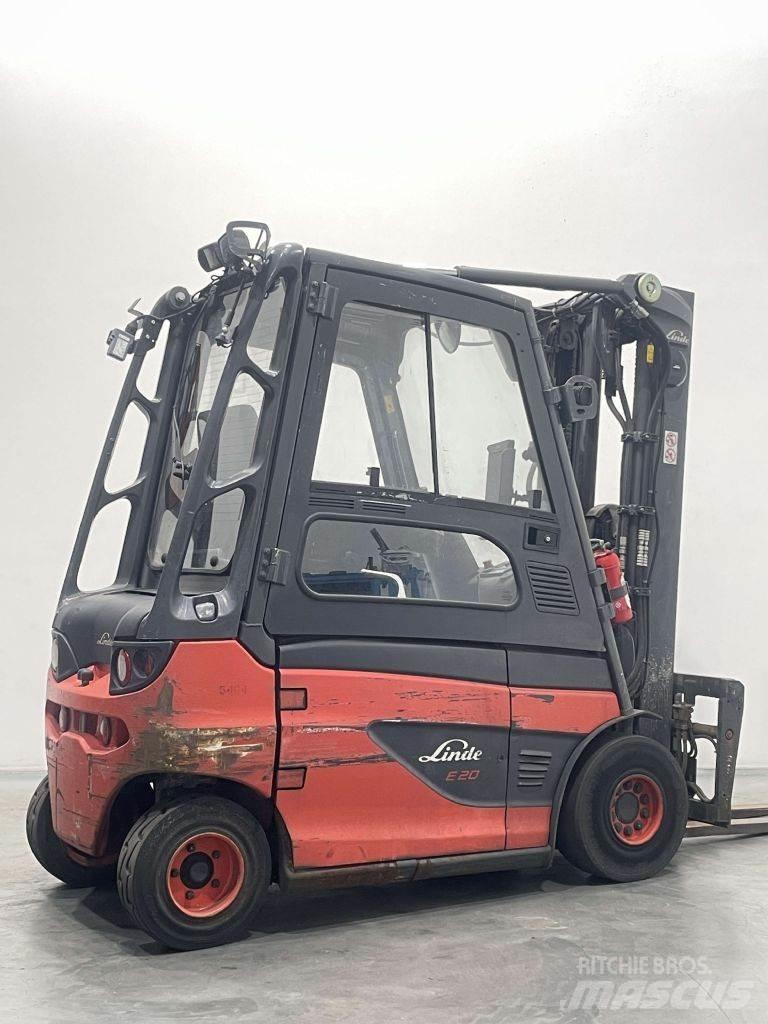 Linde E20-01-387 電動堆高機