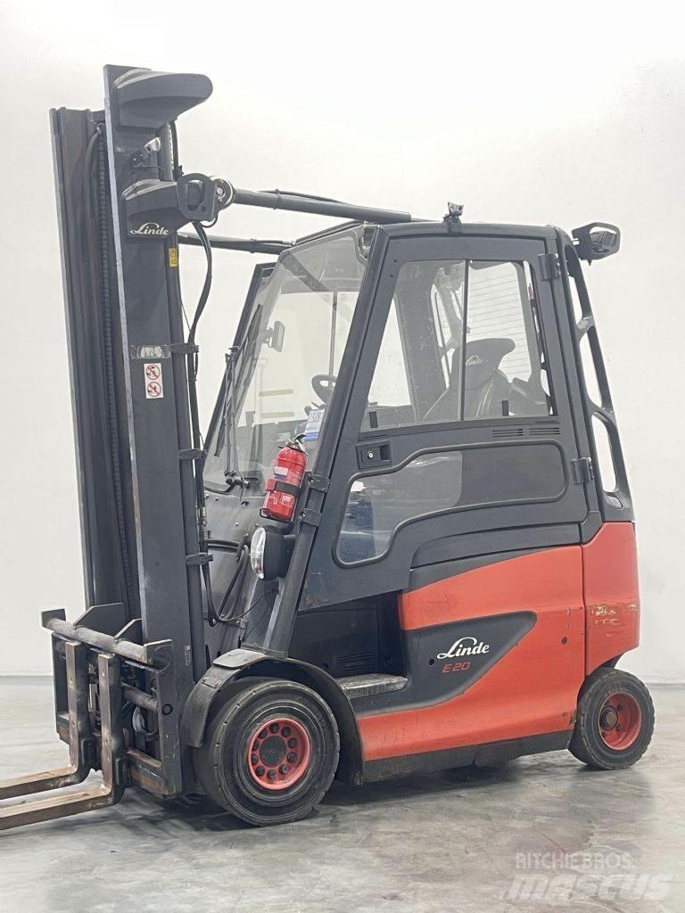 Linde E20-01/600-387 電動堆高機