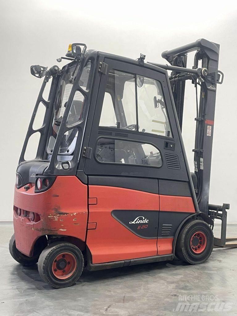 Linde E20-01/600-387 電動堆高機