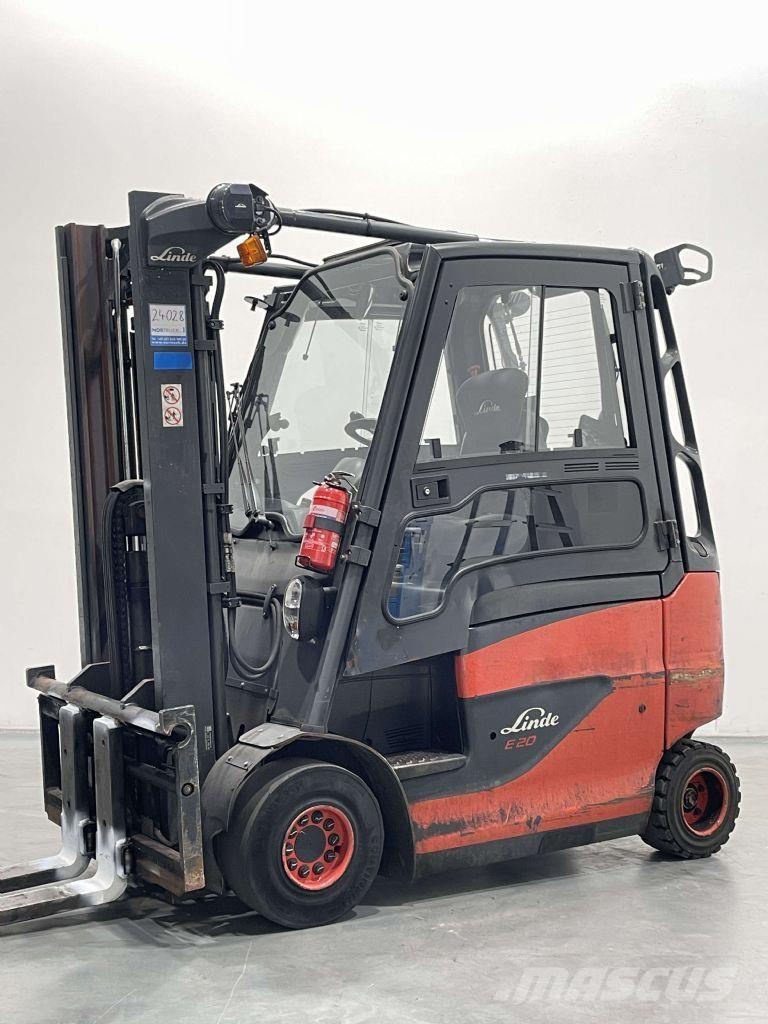 Linde E20-01/600-387 電動堆高機