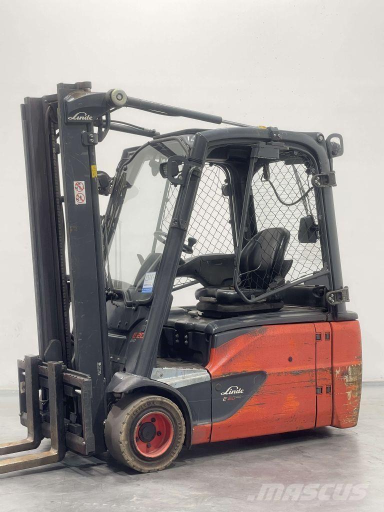 Linde E20L-02-386 電動堆高機