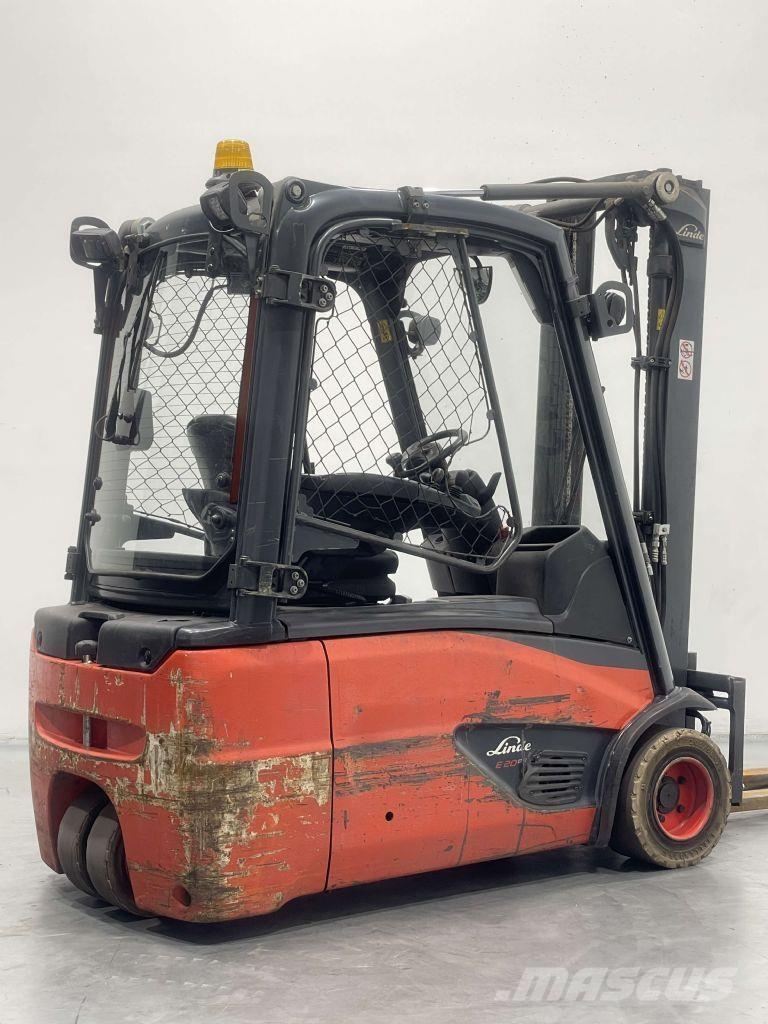 Linde E20L-02-386 電動堆高機