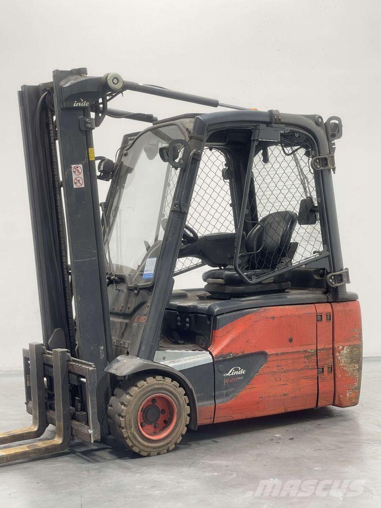 Linde E20L-02-386 電動堆高機