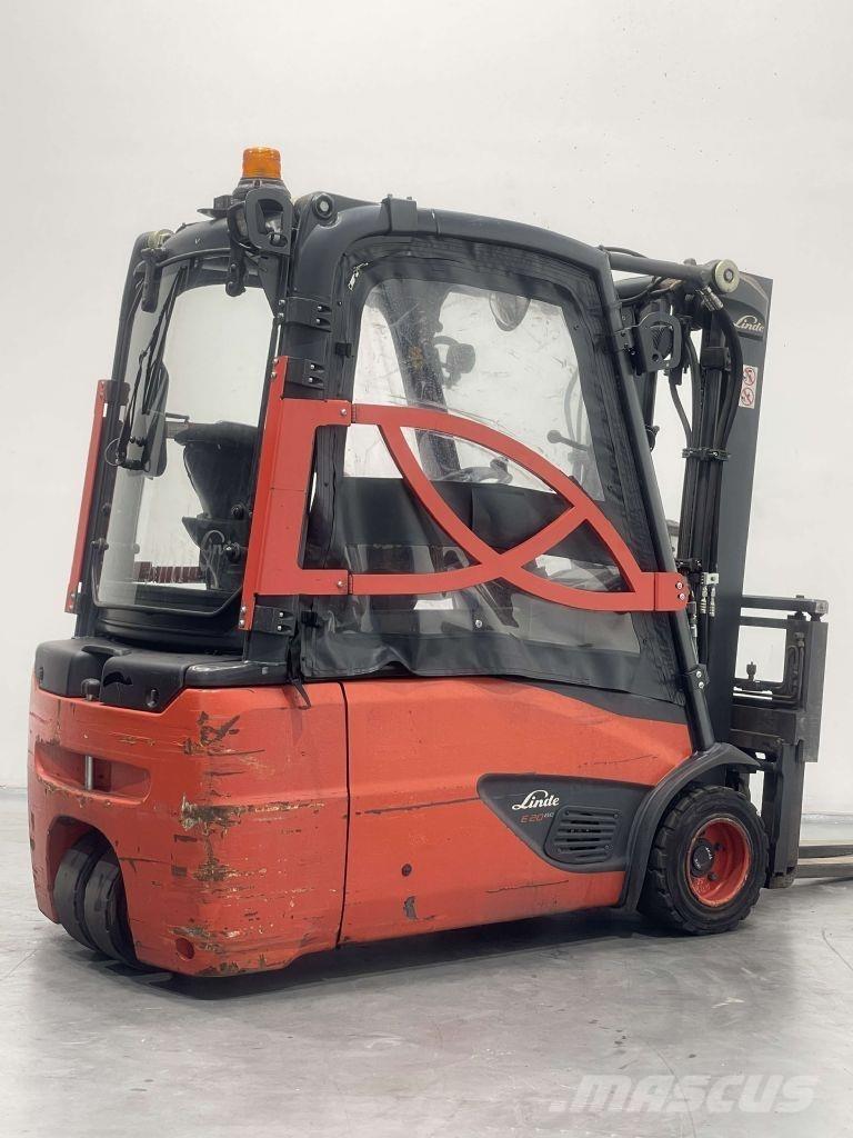 Linde E20L-02-386 電動堆高機