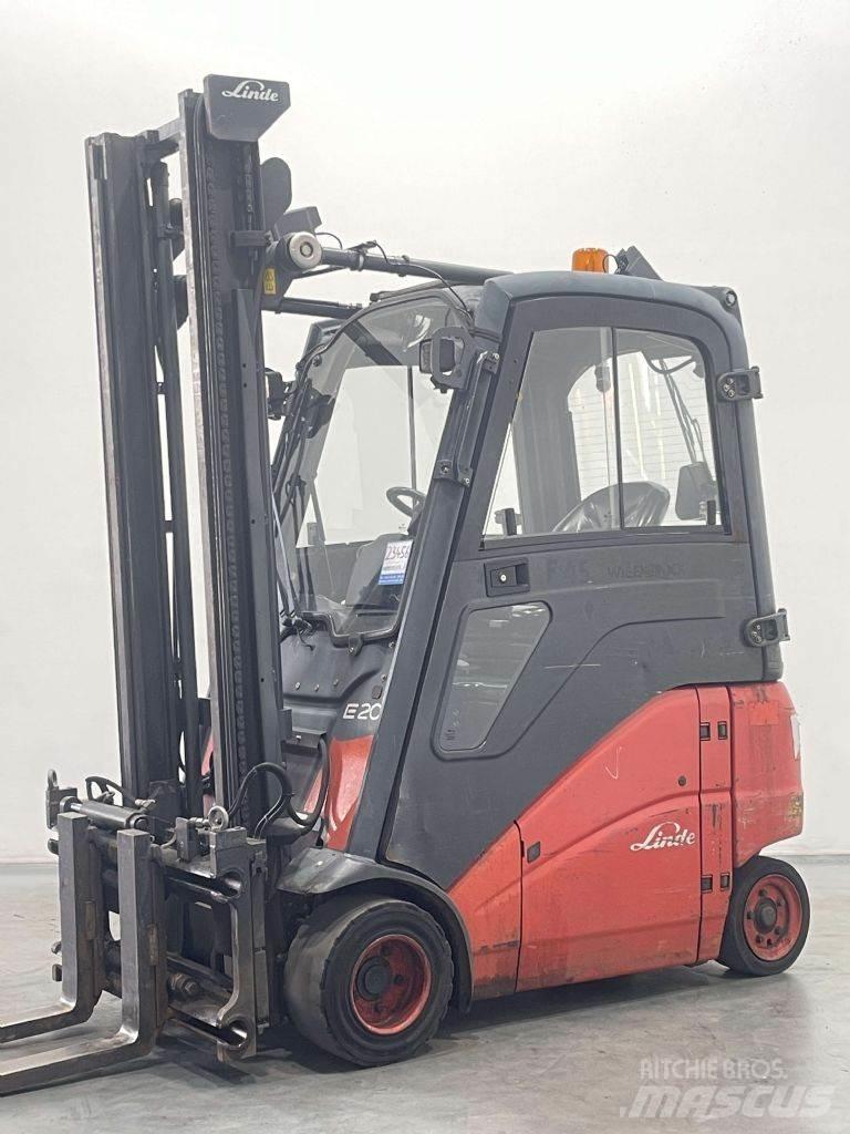 Linde E20PH-01-386 電動堆高機