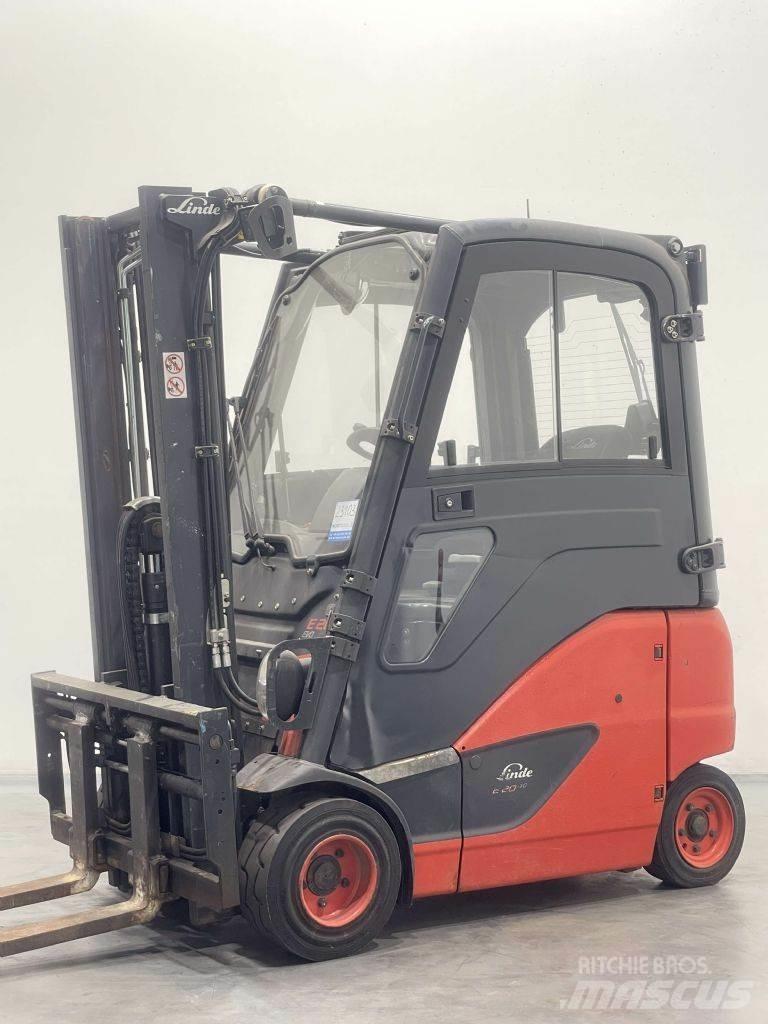 Linde E20PH-02-386 電動堆高機