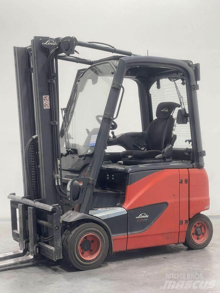 Linde E20PH-02-386 電動堆高機