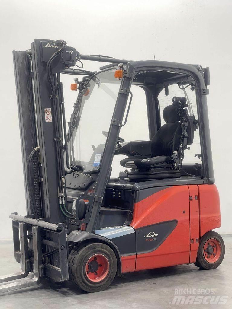 Linde E20PH-02-386 電動堆高機