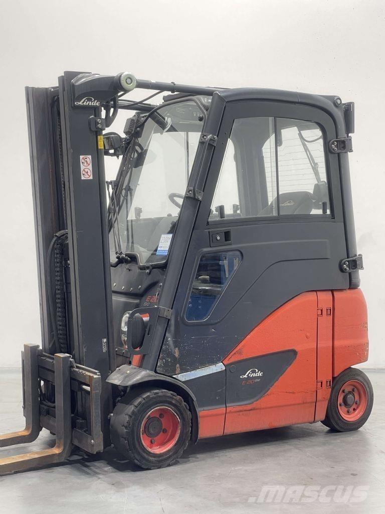 Linde E20PH-02-386 電動堆高機