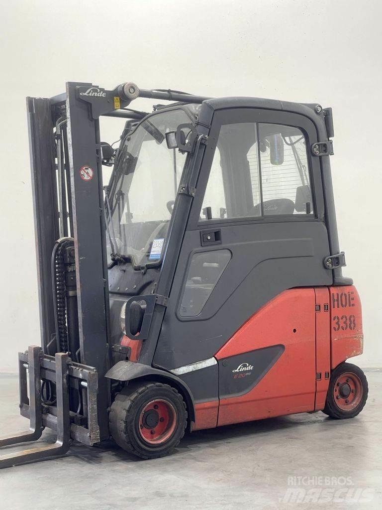 Linde E20PHL-02-386 電動堆高機