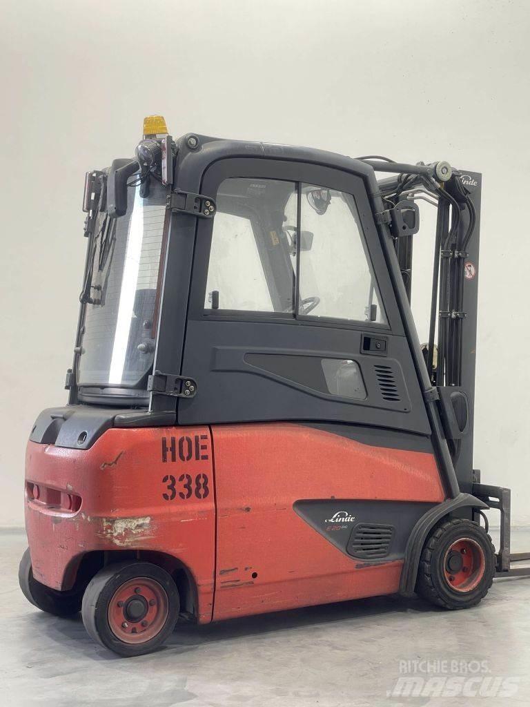 Linde E20PHL-02-386 電動堆高機