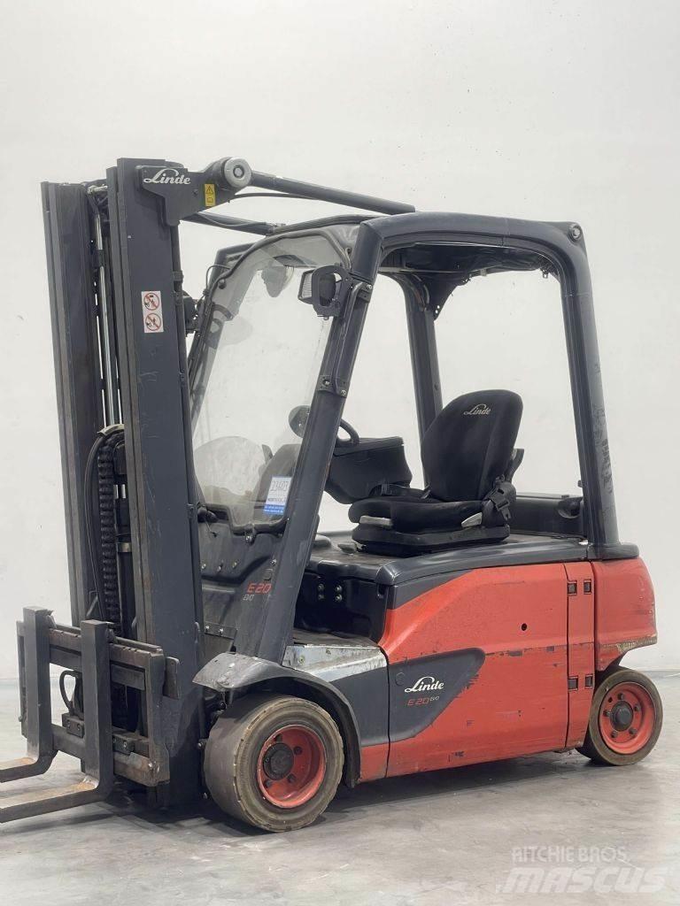 Linde E20PL-02-386 電動堆高機