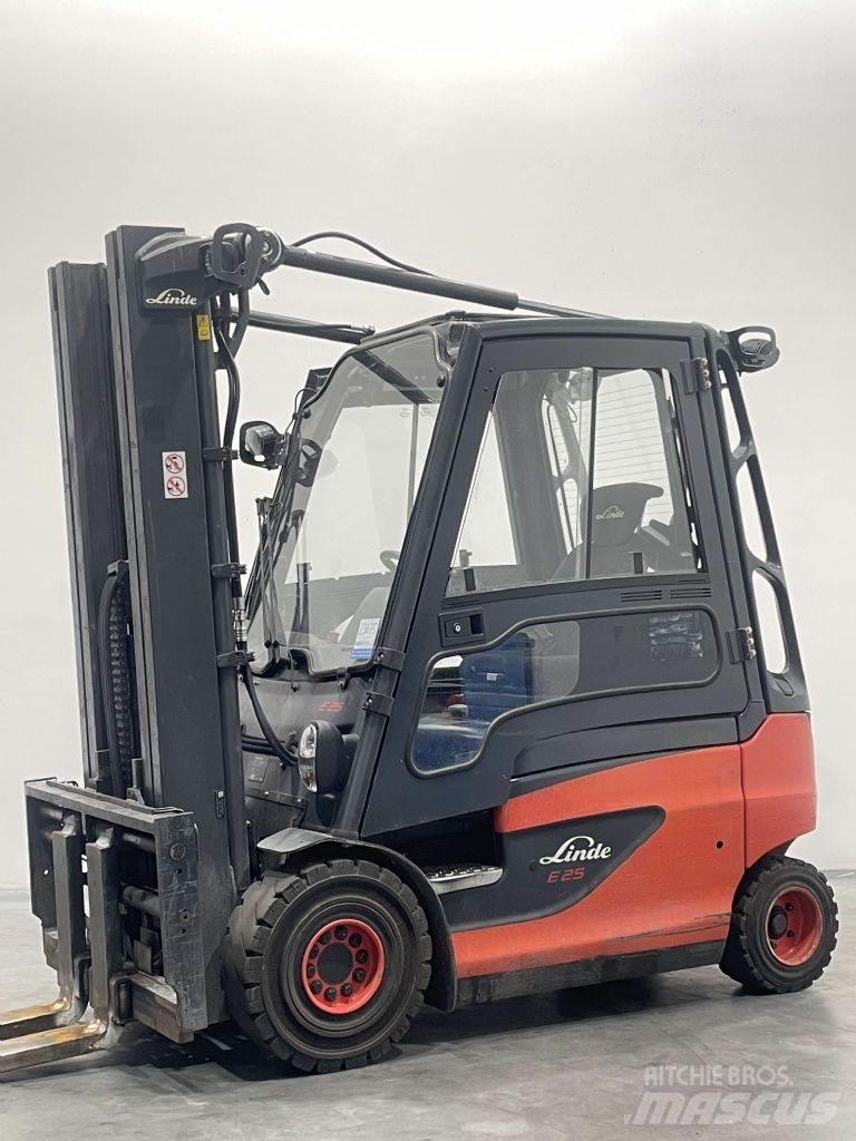 Linde E25-01-387 電動堆高機