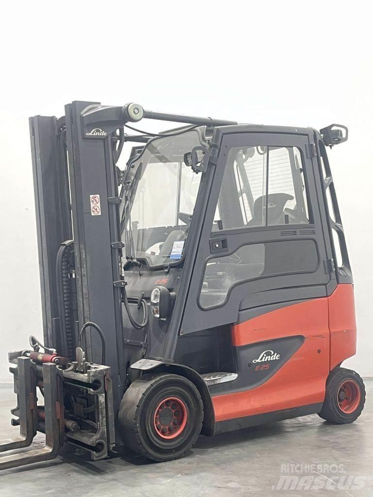 Linde E25H-01/600-387 電動堆高機