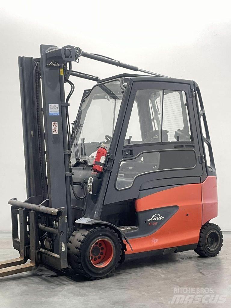 Linde E35HL-01-387 電動堆高機