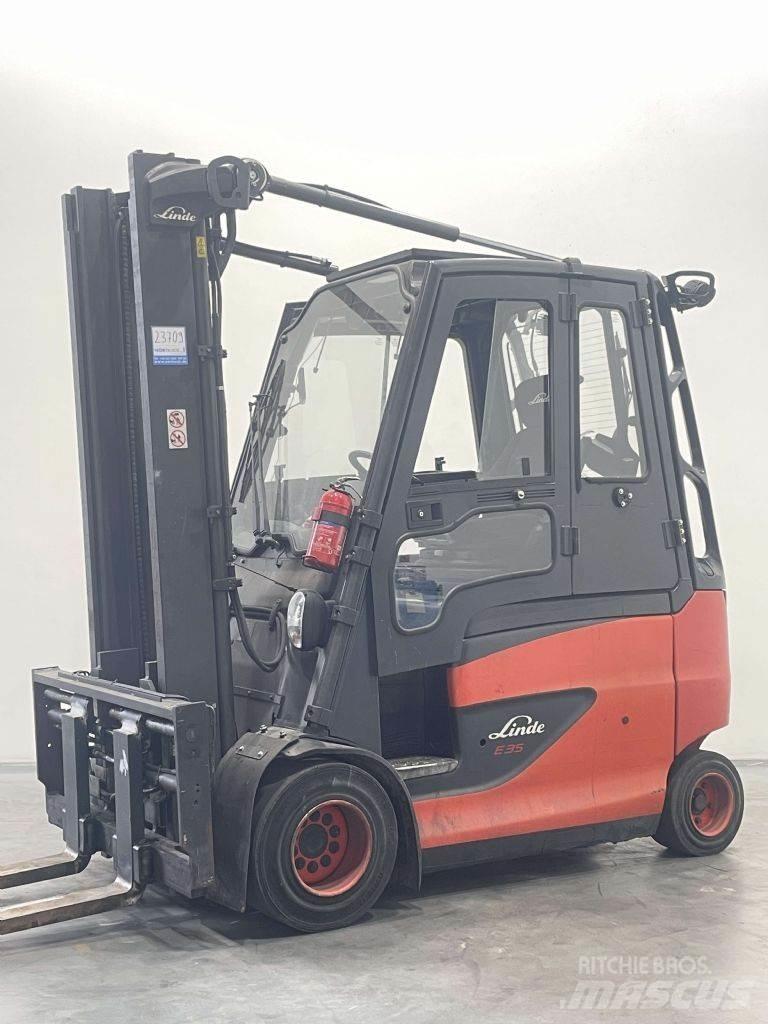 Linde E35HL-01-387 電動堆高機
