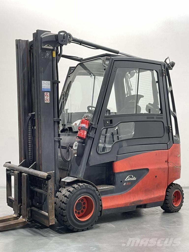 Linde E35HL-01-387 電動堆高機