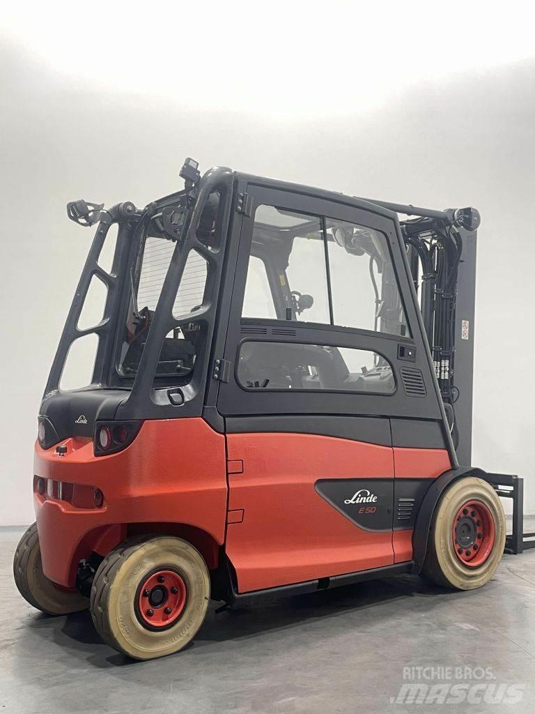 Linde E50HL-01-388 電動堆高機