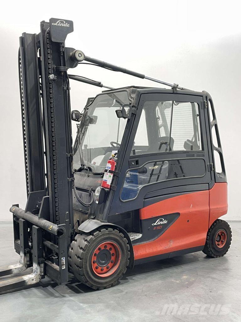 Linde E50HL-01-388 電動堆高機
