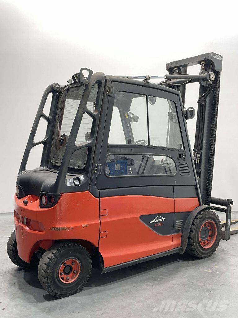 Linde E50HL-01-388 電動堆高機