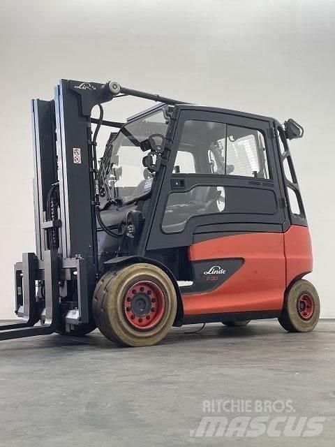 Linde E50L-01/600-388 電動堆高機